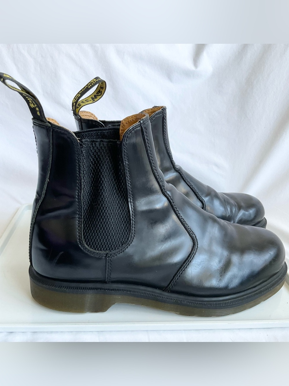 Dr. Martens | 2976 Black Smooth Leather Chelsea Boots | UK 8 US 9
